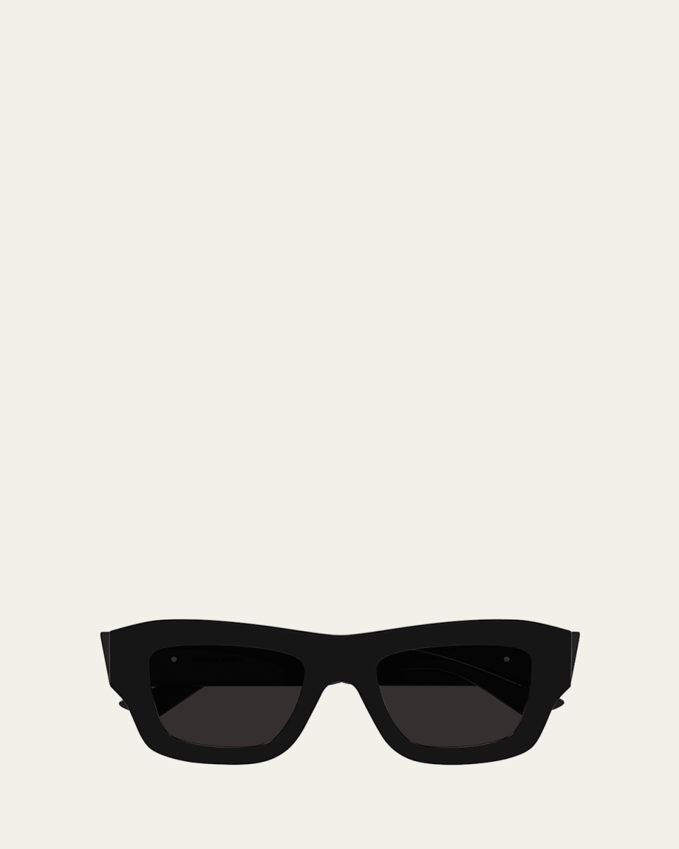 Recycled Acetate Rectangle Sunglasses